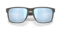 Oakley Holbrook XXL Sonnenbrille Woodgrain Prizm Deep Water Polarized