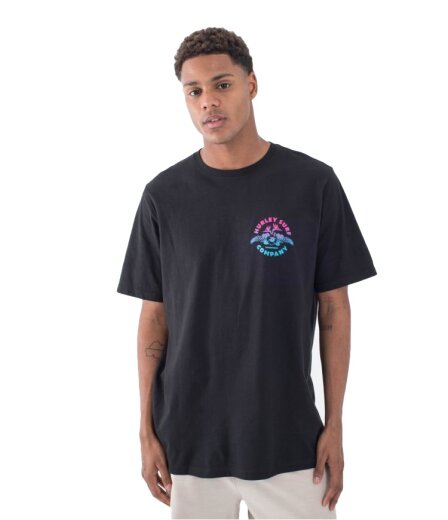 Hurley T-Shirt Resort Livin Black