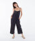 Hurley Womens New Heights Jumpsuit Black