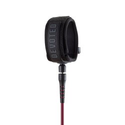 Devoted Core Series Pro Leash 8" Burgundy