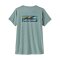 Patagonia Ws  Cap Cool Daily Graphic Shirt-Waters Thermal Blue