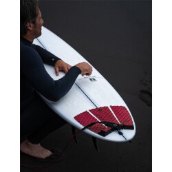 Devoted Performance 3 Piece Traction Pad Burgundy/Black