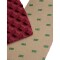 Devoted Performance 3 Piece Traction Pad Burgundy/Black