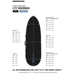 Devoted Fish Lite Boardbag 5mm