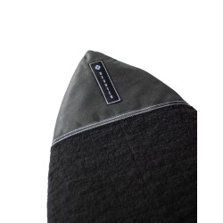 Devoted Fish Strech Sock Black 6.3