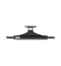 Iron Trucks Skateboard Truck High139 Black