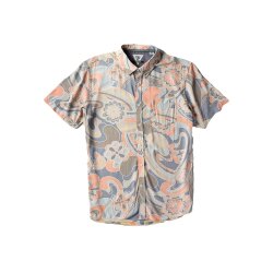 Vissla Groove Moove SS Shirt Coral Fade