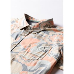 Vissla Groove Moove SS Shirt Coral Fade