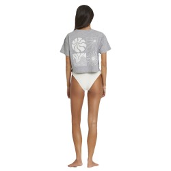 Sisstrevolution The Cruiser Crop Tee Heather