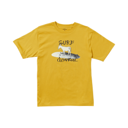 Captain Fin T-Shirt Surf Donkey Mineral Yellow