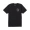 Captain Fin T-Shirt MT Bones Short Black
