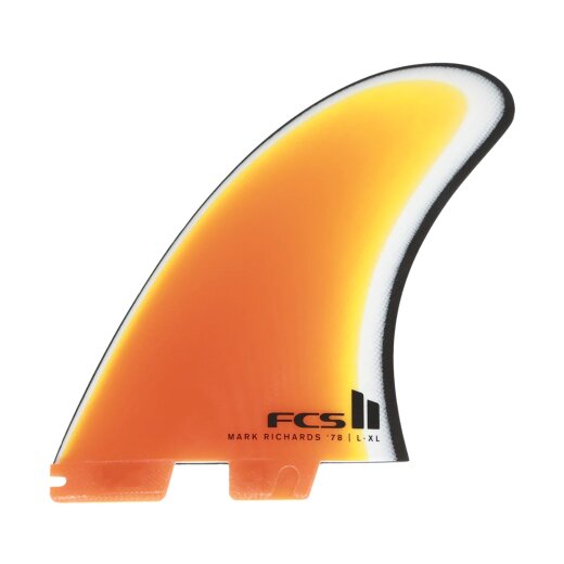 FCS 2 Shaper Series MR78 Twin Fin Fins Dark Sunset