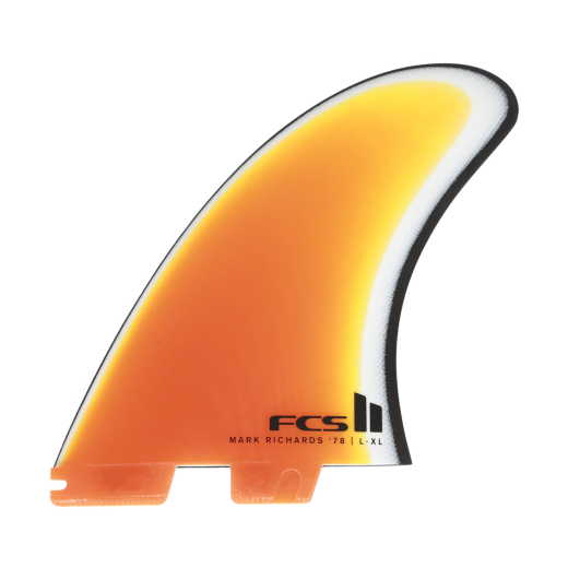 FCS 2 Shaper Series MR78 Twin Fin Fins Dark Sunset