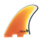 FCS 2 Shaper Series MR78 Twin Fin Fins Dark Sunset