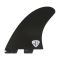 FCS 2 Shaper Series MR78 Twin Fin Fins Dark Sunset