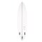 Surfboard TORQ TEC Delpero Twin 7.0 Weiss