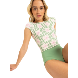 Roxy Swimsuit Hibiscus Daze SS Onesie