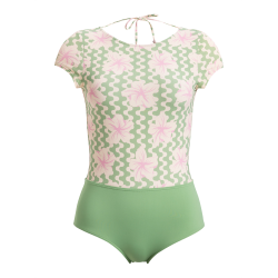 Roxy Swimsuit Hibiscus Daze SS Onesie S