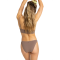 Roxy Lasca Tank Top Bikini Set deep Taupe
