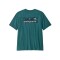 Patagonia Ms Boardshort Logo Pocket Responsibill Tee Wetland Blue