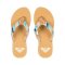 Roxy Zehentrenner Porto Raffia II Blue Depth US 8,5 (39)