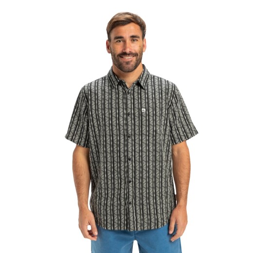 Quiksilver Hemd Street Way SS Black L