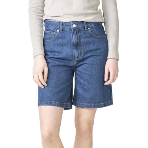 Klitmoller Collective Jules Shorts Dar Blue Stonewash