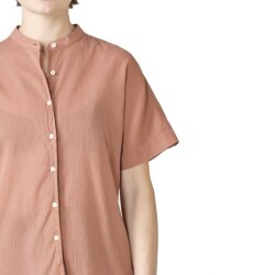 Klitmoller Collective Mille SS Shirt Burnt Sienna