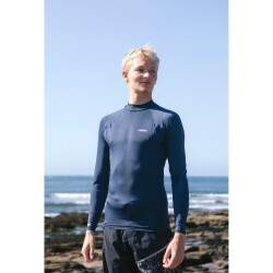 C-Skins NuWave UV Basic LS Vest Bluestone