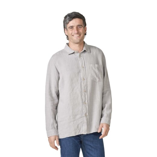 Klitmoller Collective Birger Shirt Hemd Pastel Grey