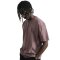 Cleptomanicx Boxy Tee Ligull Washed Plum Perfect
