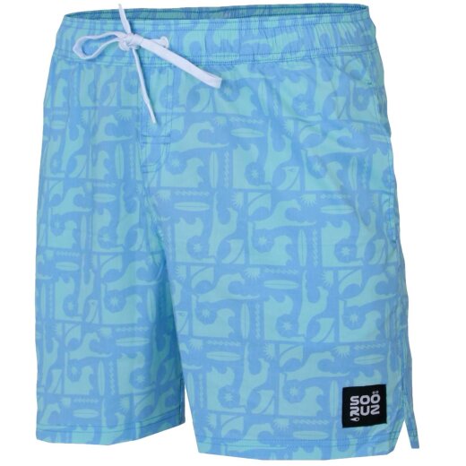 Soöruz Boardshort Chill Mosaic Blue