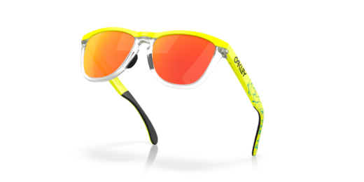 Oakley Frogskins Range Sonnenbrille Tennis Ball Yellow Prizm Ruby