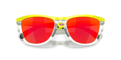 Oakley Frogskins Range Sonnenbrille Tennis Ball Yellow Prizm Ruby
