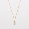 Jewelberry Kette Briolette Rose 40cm vergoldet