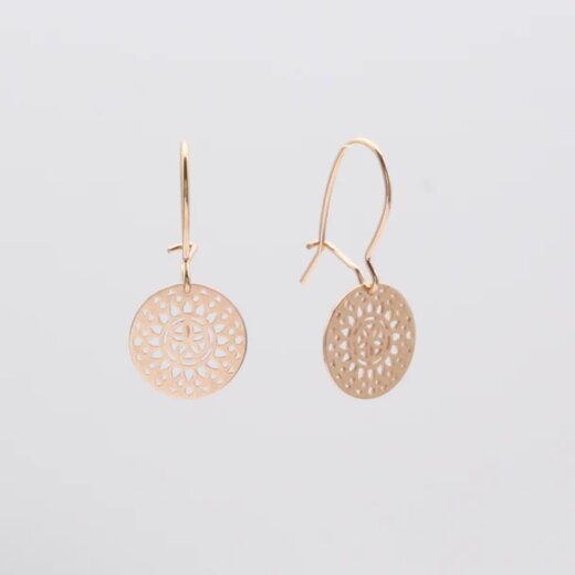 Jewelberry Ohrringe Mandala Rosegold