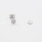 Jewelberry Stecker Moon on a Disc Silber