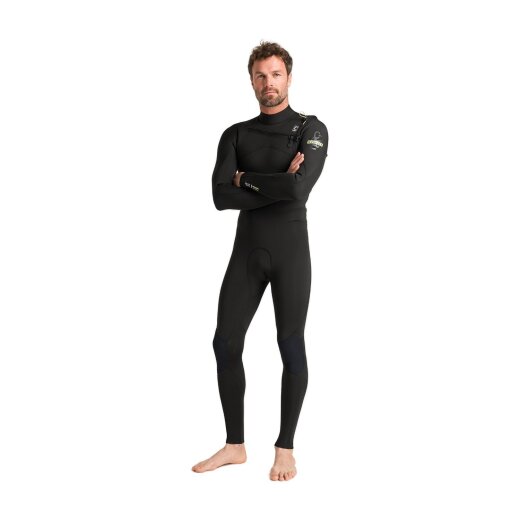 C-Skins NuWave Session Lite 3/2 CZ Flatlock Neoprenanzug Black