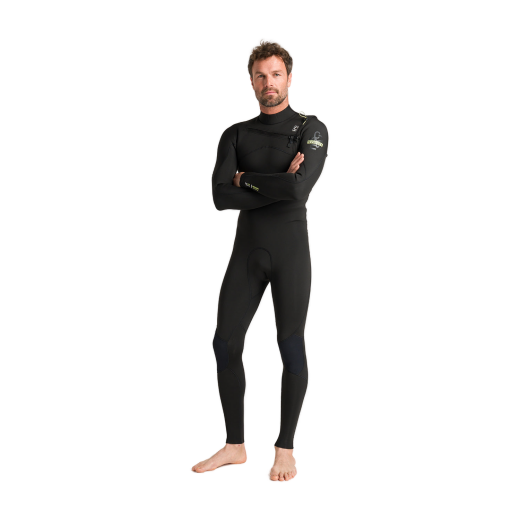 C-Skins NuWave Session Lite 3/2 CZ Flatlock Neoprenanzug Black