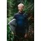 C-Skins NuWave Session 3/2 Frontzip Neoprenanzug Black/Bluestone/Saffron
