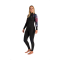 C-Skins Nuwave Solace Lite 3/2 Backtzip Frauen Neoprenanzug Black Tropical