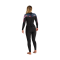 C-Skins Nuwave Solace Lite 3/2 Backtzip Frauen Neoprenanzug Black Tropical