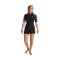 C-Skins Nuwave Solace Lite 2/2 FL Shorti Frauen Neoprenanzug Black Tropical