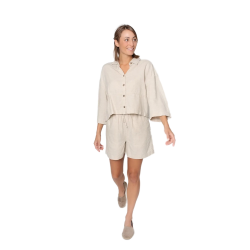 Zerum Walkshort Frauen Lina Natur