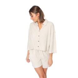 Zerum Walkshort Frauen Lina Natur