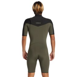 Quiksilver Everyday Session Frontzip Shorty 2/2mm Thyme