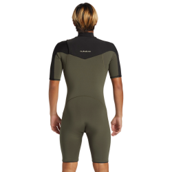 Quiksilver Everyday Session Frontzip Shorty 2/2mm Thyme