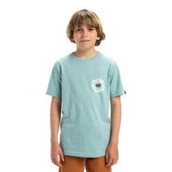 Quiksilver Evo Roads End SS Youth Aquifer