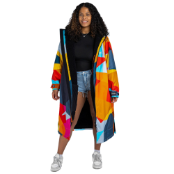 Dryrobe Advance Longsleeve Storm Robe Abstract