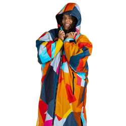 Dryrobe Advance Longsleeve Storm Robe Abstract